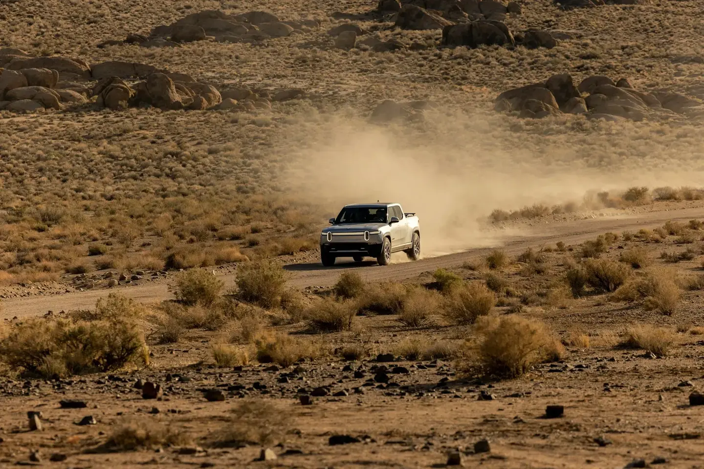 Car driving on an open highway .representing how to plan a successful road trip